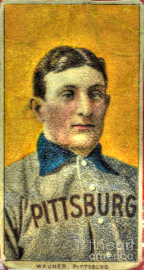 Honus Wagner Photograph - Honus Wagner Card by Tommy Anderson