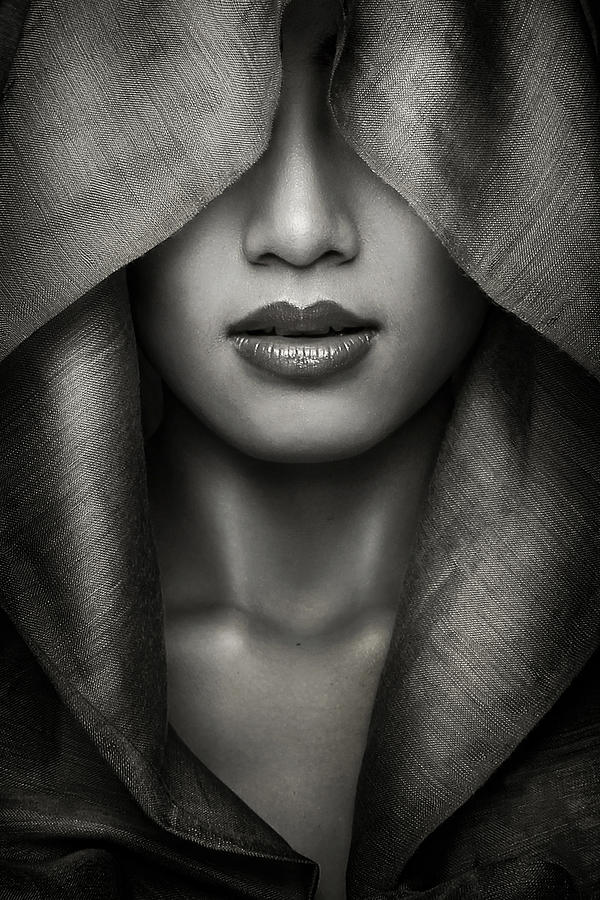 Bw Photograph - Hood by Azalaka Bw Photograph - Hood by Azalaka