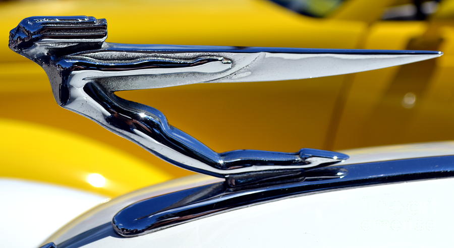 Hood Ornament 2 Photograph by Kevin Fortier