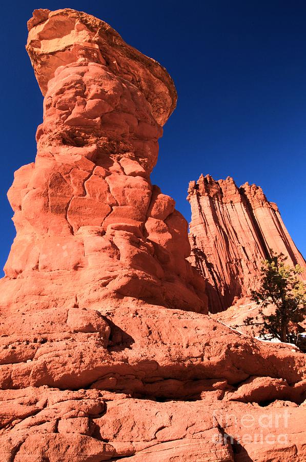 Fisher Towers Photograph - Hoodoo And Towers by Adam Jewell