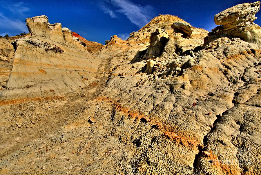 Theodore Roosevelt National Park Photograph - Hoodood And Badlands by Adam Jewell