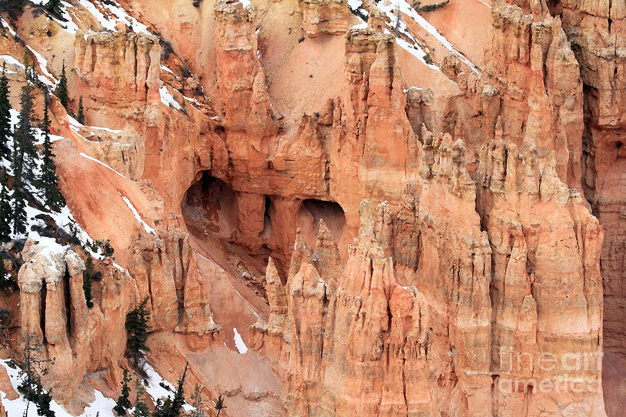Hoodoos and Grottos Photograph by Mary Haber