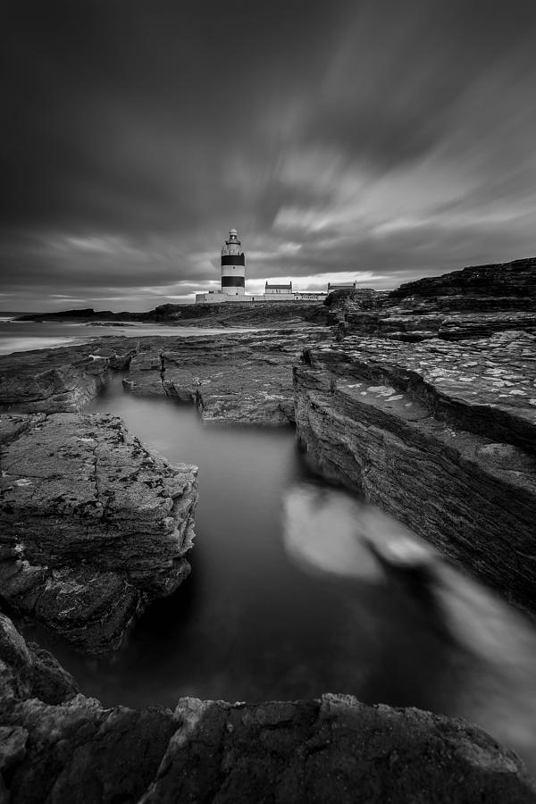 Hook Head black version Photograph by Grzegorz Wanowicz - Fine Art America