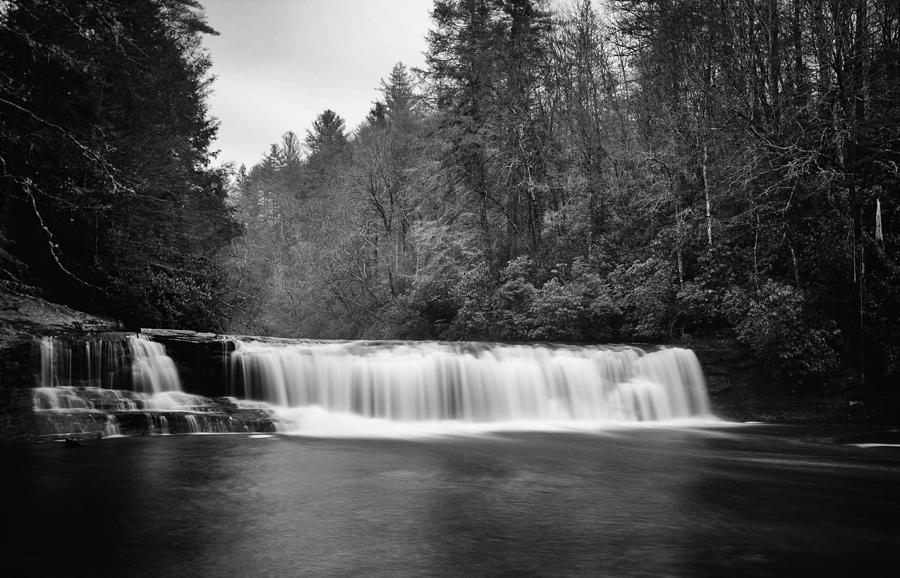 Hooker Falls in December Photograph by Ben Shields