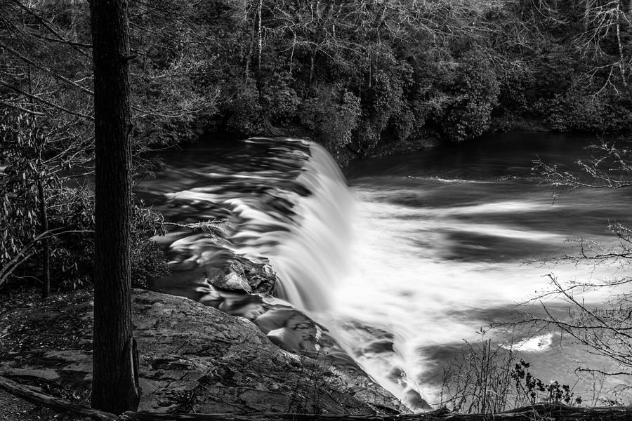 Hooker Falls Monochrome Photograph by Randy Scherkenbach Hooker Falls Monochrome Photograph by Randy Scherkenbach