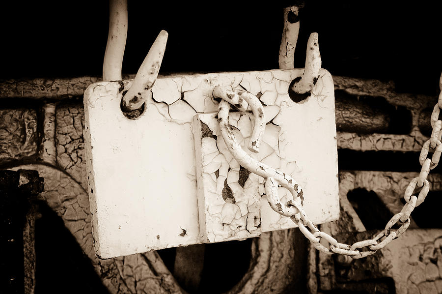 Hooks and Chain Photograph by Off The Beaten Path Photography - Andrew Alexander