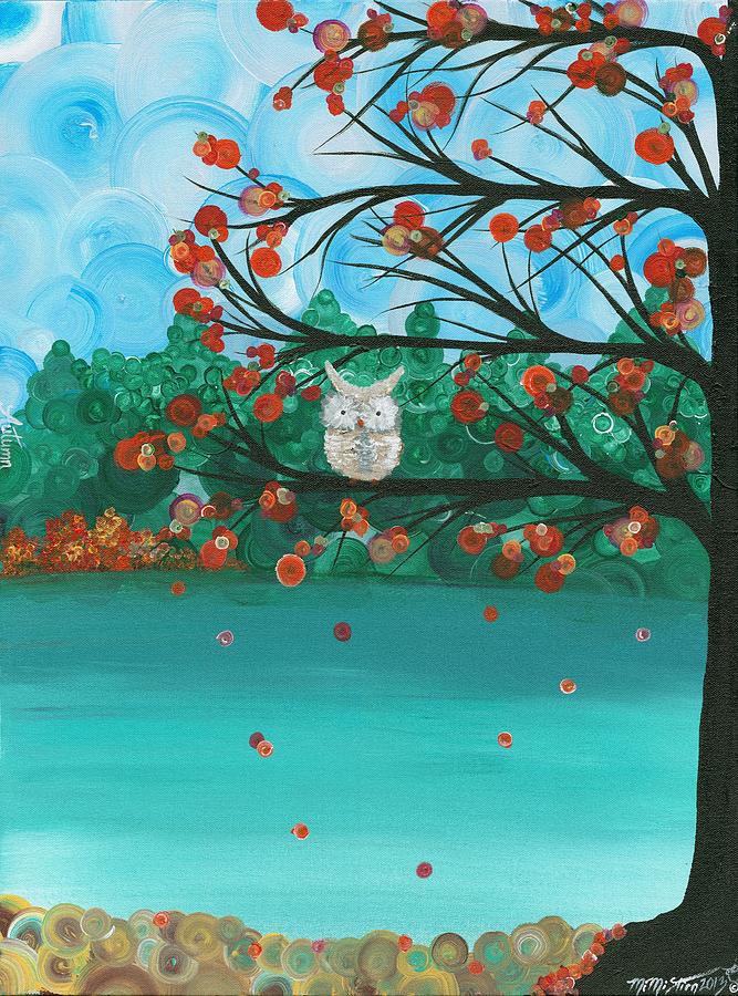 Hoolandia Seasons - Autumn Painting by MiMi Stirn
