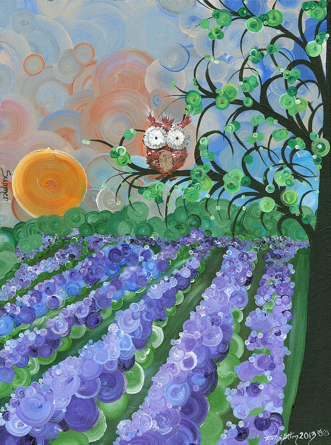 Hoolandia Seasons Summer Painting by MiMi Stirn