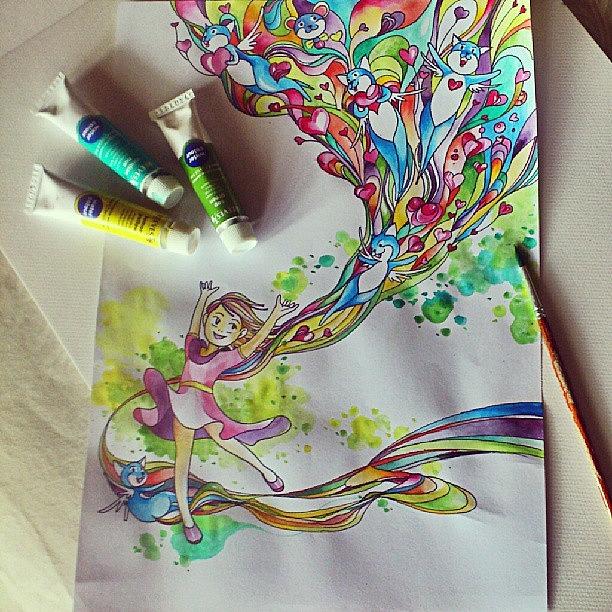 Pen Photograph - hooray *doodle Edition* - *colored* by Reza Luqman