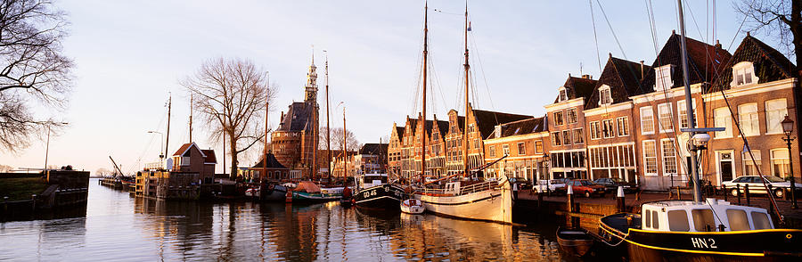 Architecture Photograph - Hoorn, Holland, Netherlands by Panoramic Images