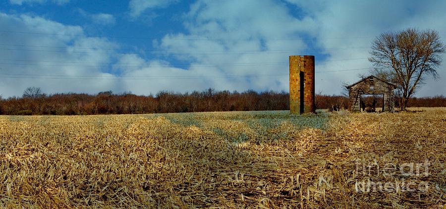 Landscape Photograph - Hoosier Farm by Gary Richards