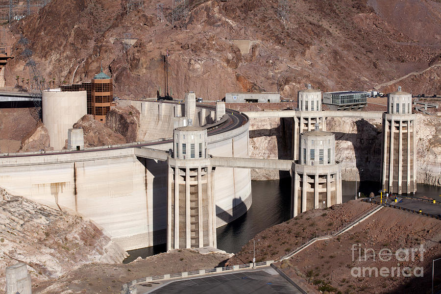 Hoover Dam Photograph by Anthony Totah