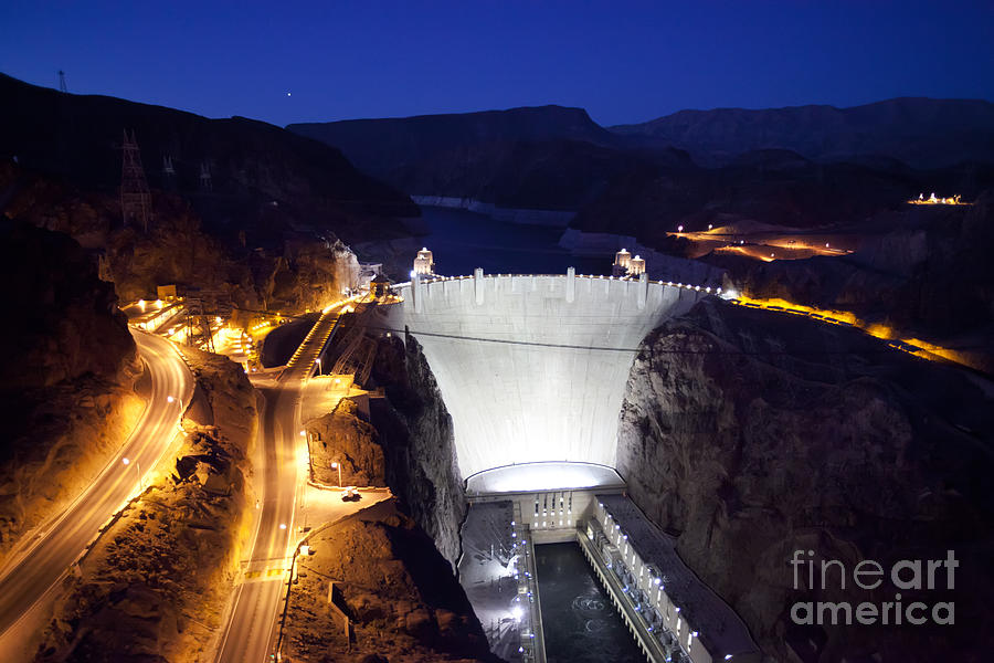 Hoover Dam Photograph by Jim West