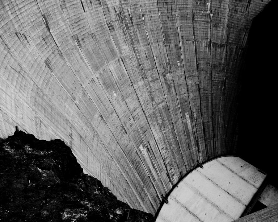 Architecture Photograph - Hoover Dam View by Alex Snay