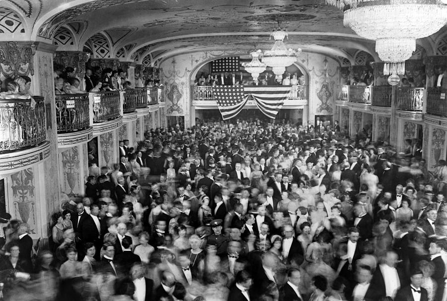 Ball Photograph - Hoover Inaugural Ball by Granger