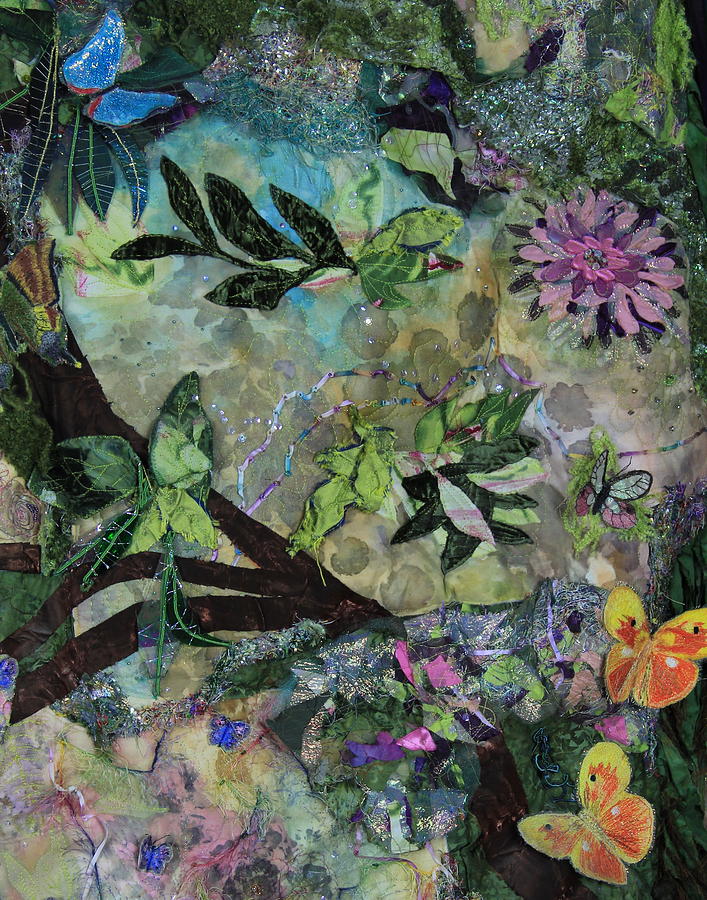 Nature Mixed Media - Hope - Series 1b by Pam Reed