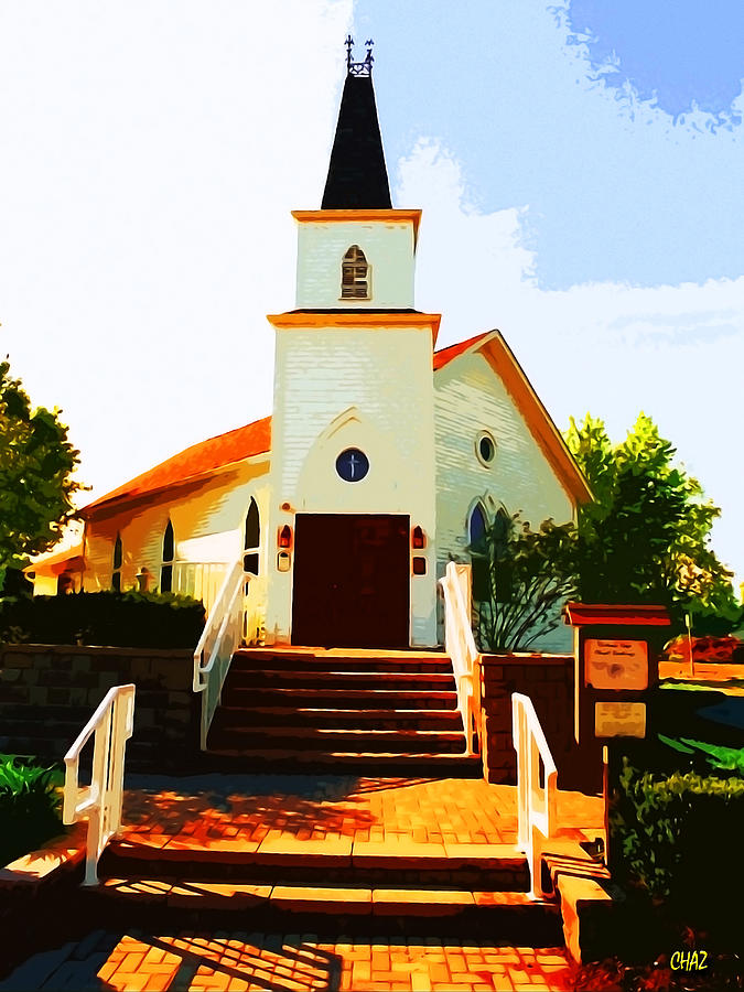 Hope Church Painting by CHAZ Daugherty