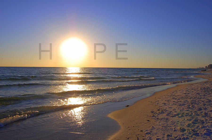 Hope Sunset Photograph by May Photography