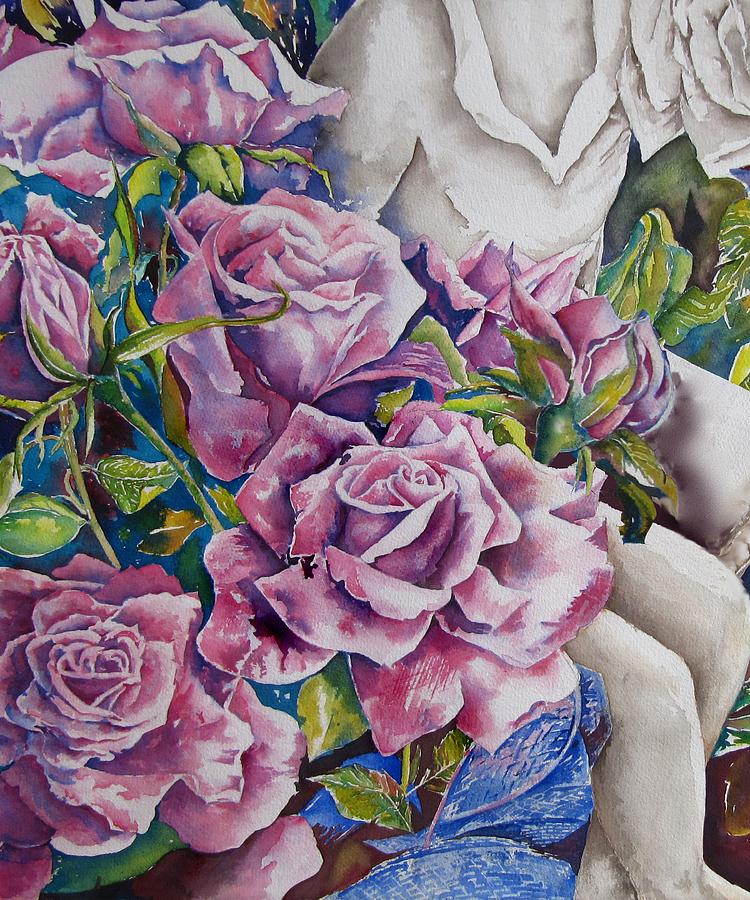 Flower Painting - Hopes Promise by Joy Skinner