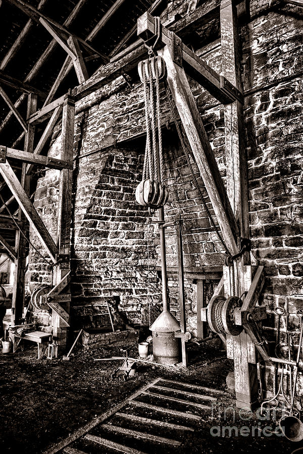 Hopewell Furnace Photograph by Olivier Le Queinec