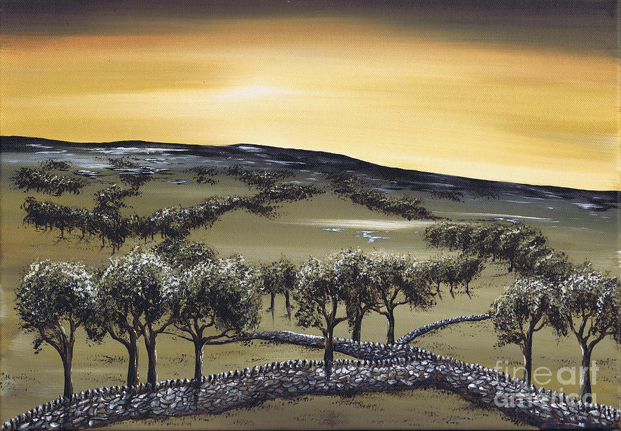 Horizon Painting by Kenneth Clarke
