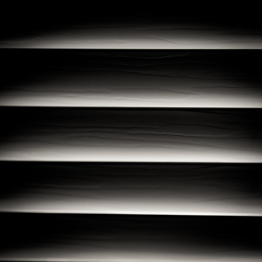 Abstract Photograph - Horizontal Blinds by Darryl Dalton
