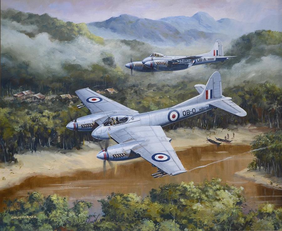 Hornet Sting Painting by Colin Parker