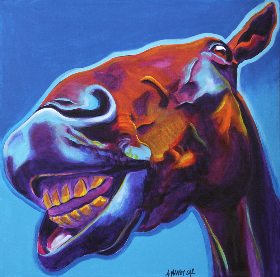 Horse - Finn Painting by Dawg Painter