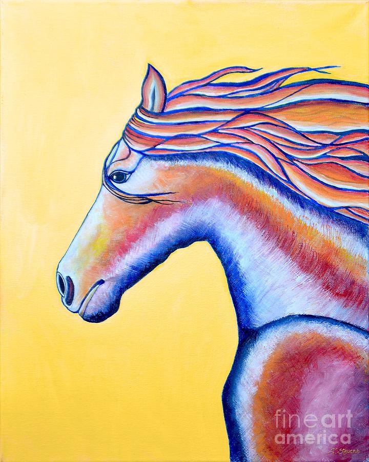 Horse 1 Painting by Joseph J Stevens