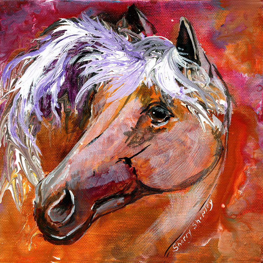 Horse 2 Painting by Sherry Shipley | Fine Art America