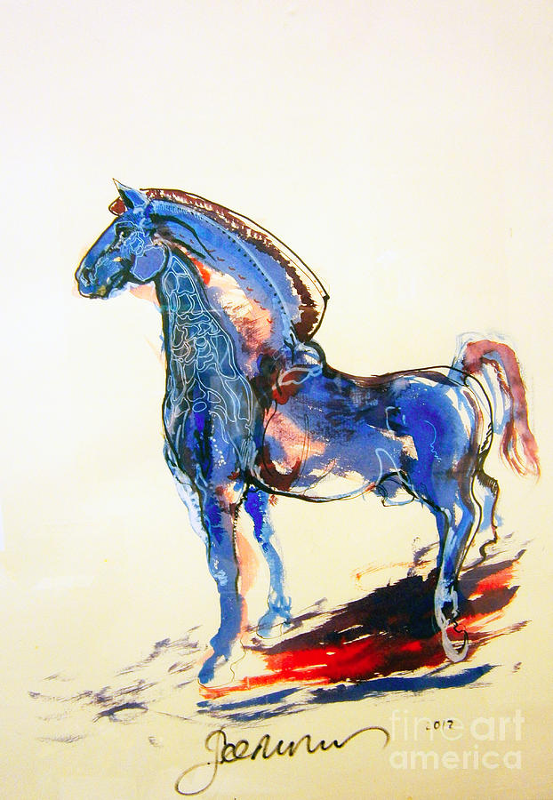 Horse Painting - Horse by Alptekin GORUNUS
