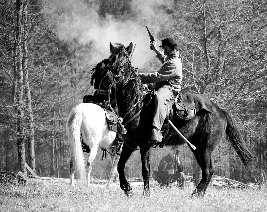 Horse and Rider Photograph by Shirley Radabaugh
