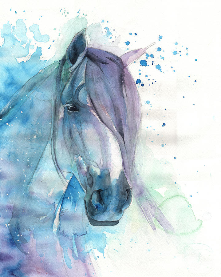 Horse Painting by Laura Slade - Fine Art America