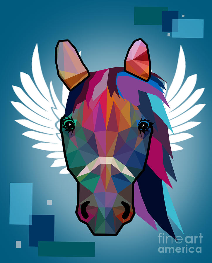 Animal Digital Art - Horse  by Mark Ashkenazi