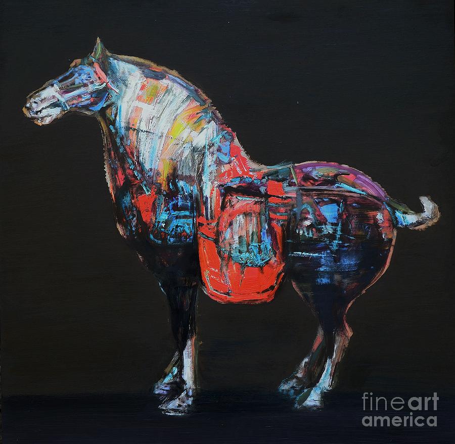 Horse No.1 Painting by Zheng Li