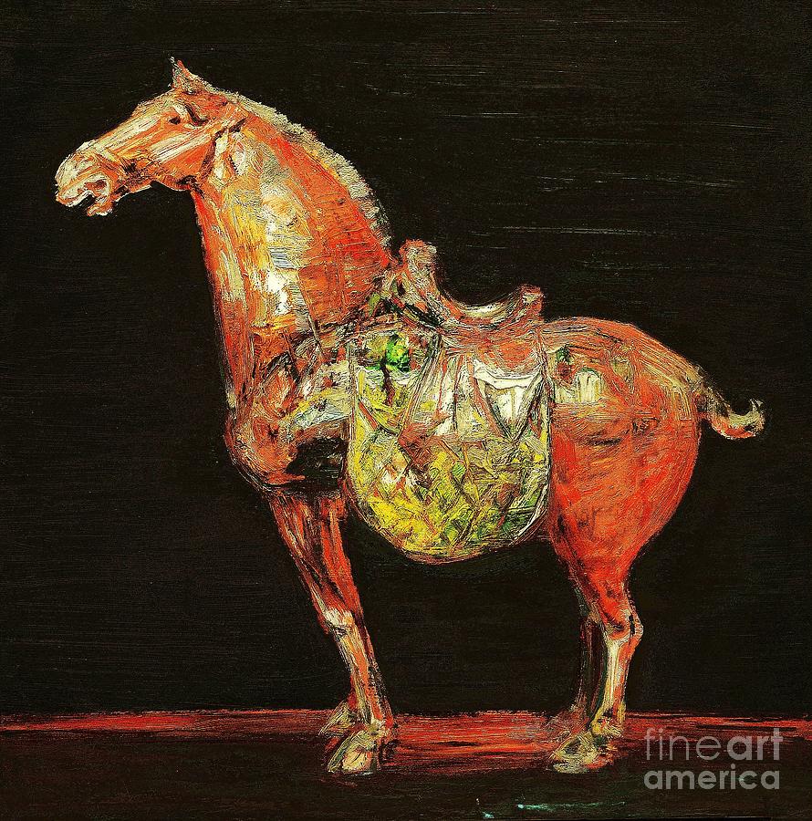 Horse No.2 Painting by Zheng Li