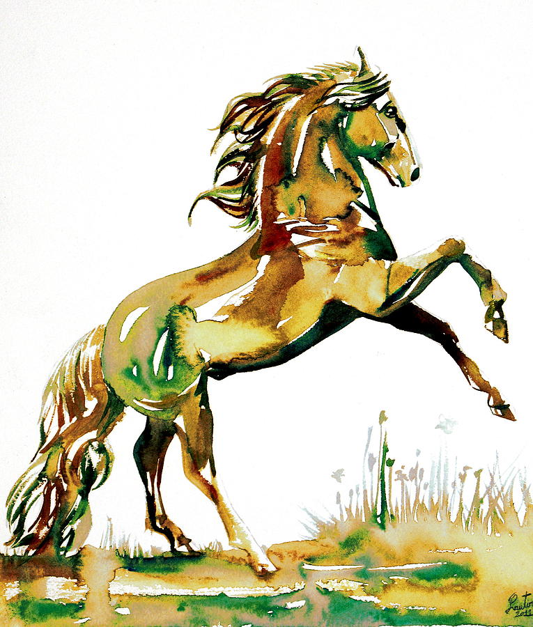 Horse Painting.38 Painting by Fabrizio Cassetta