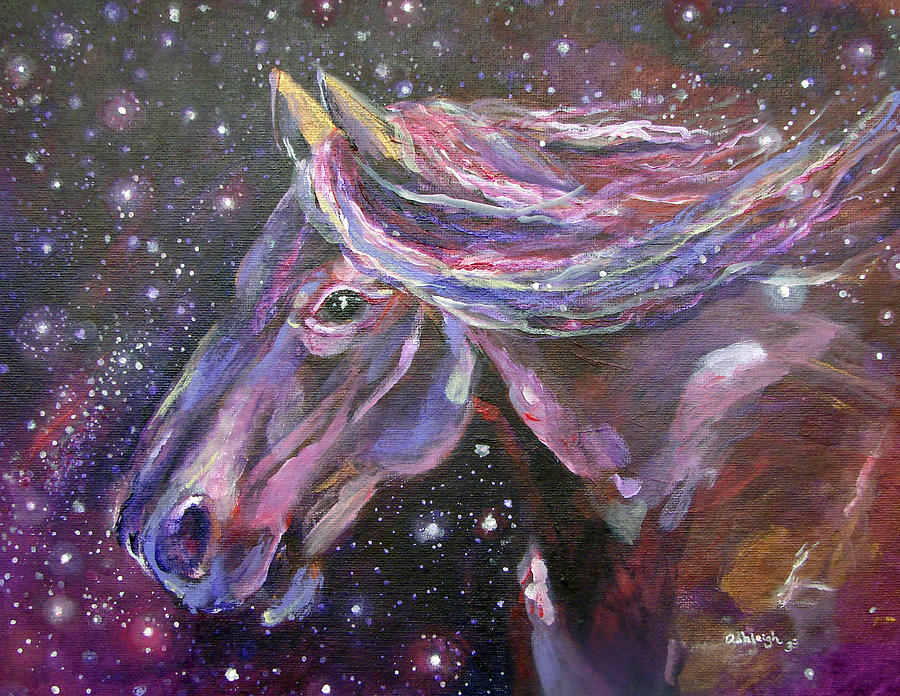 Horse Power Freedom from Within Painting by Ashleigh Dyan Bayer