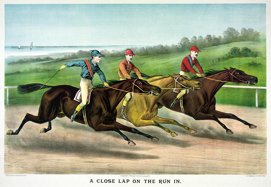 Horse Racing, 1886 by Granger