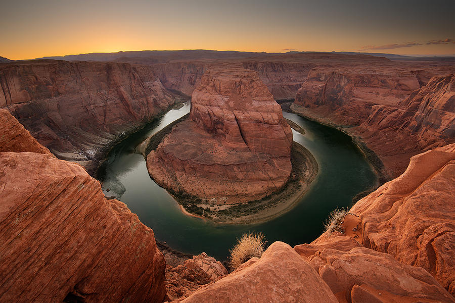 Horseshoe Bend After Sunset Photograph by Photograph By Quan Yuan