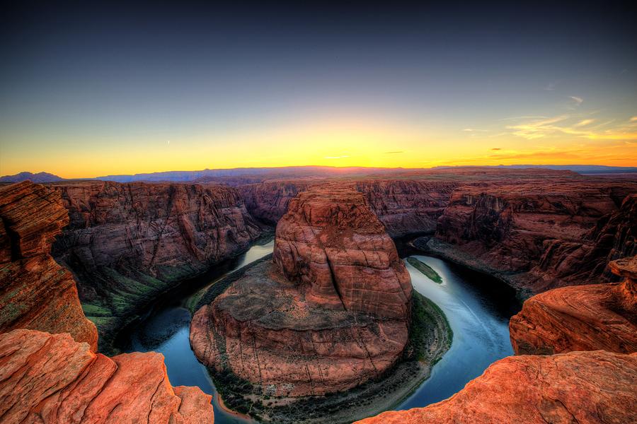 Horseshoe Bend Photograph by Dave Files