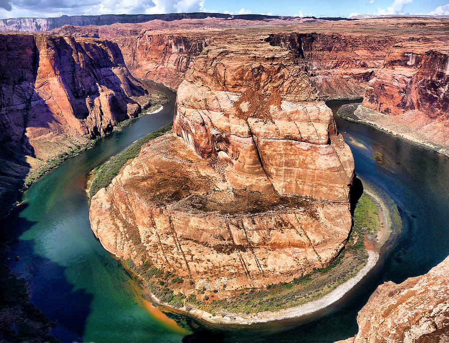 Horseshoe Bend in Arizona Photograph by Mitchell R Grosky