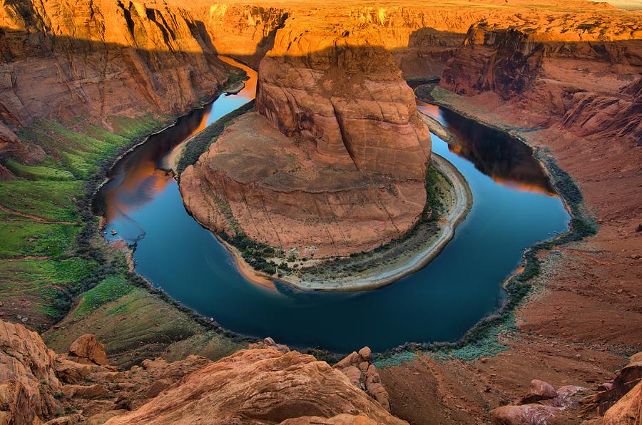 Horseshoe Bend in the Morning Photograph by Silvio Ligutti