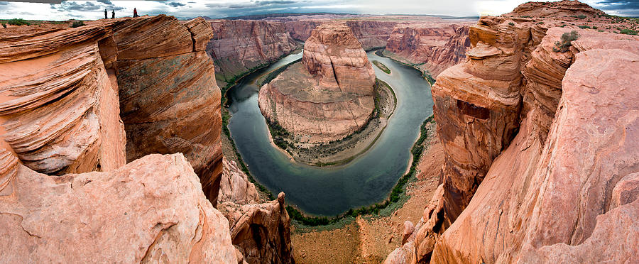 Horseshoe Bend Panorama Photograph by Jim Snyder