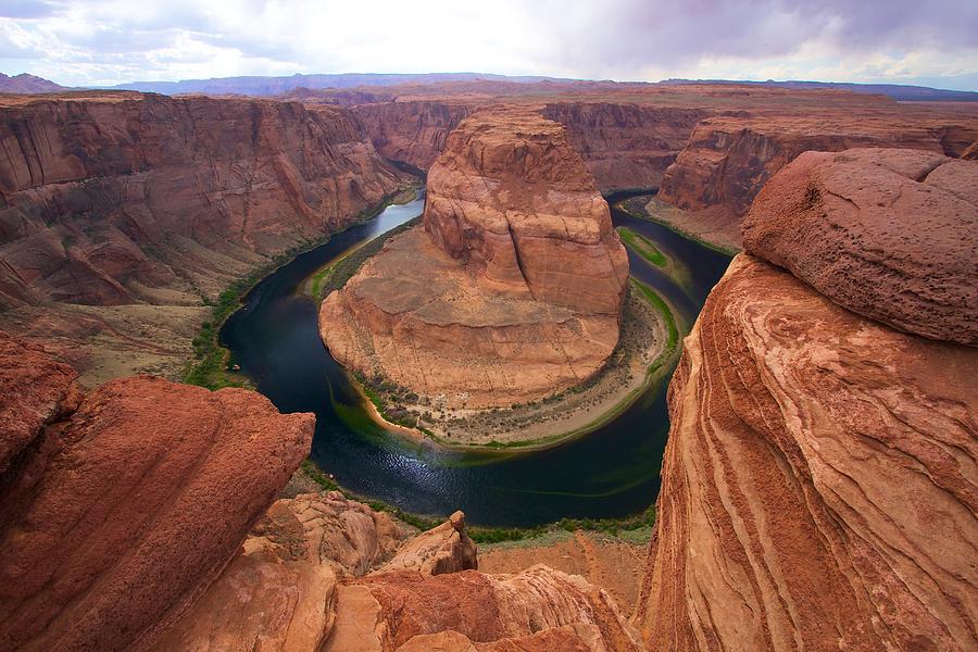 Horseshoe Bend View 2 Photograph by David Beebe