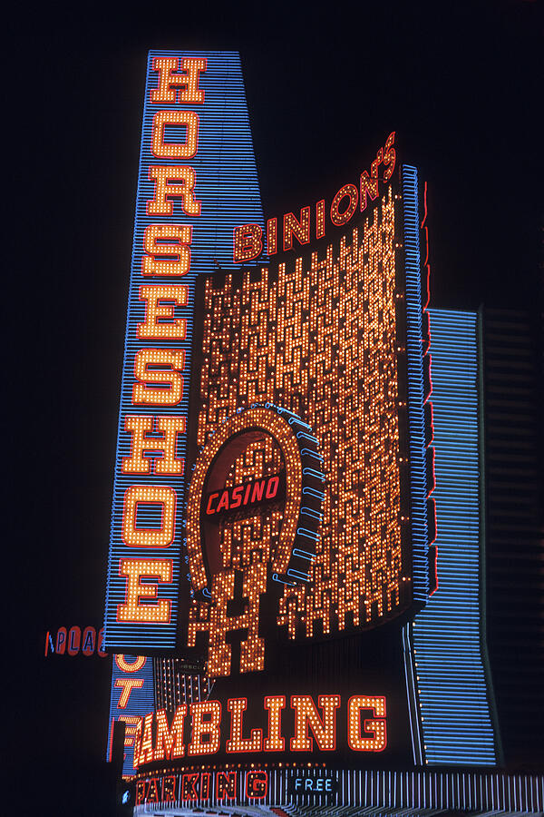 Las Vegas Photograph - Horseshoe Casino by Paul W Faust -  Impressions of Light