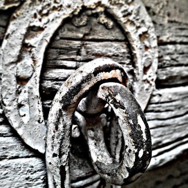 Architecture Photograph - #horseshoe #edited #iron #metal by Taha Kachwala
