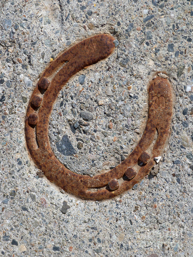 Lucky Horseshoe  Photograph by Phil Banks