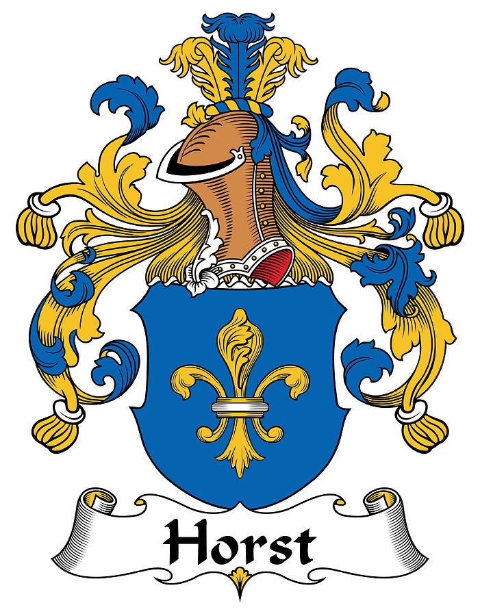 Horst Coat Of Arms German Digital Art by Heraldry