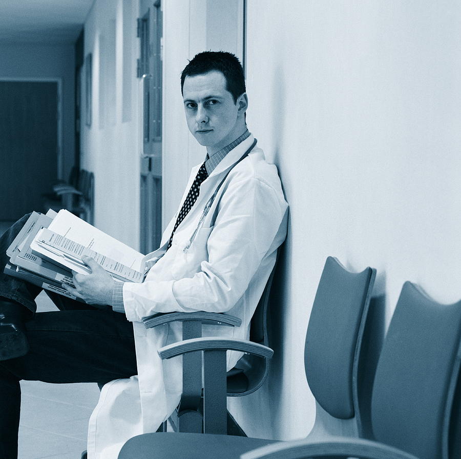 Hospital Doctor Photograph By Mark Thomas Science Photo Library Fine Art America